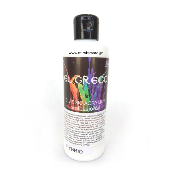 Χρώμα ακρυλικό 250ml white titanium